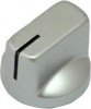 Knob Fulltone style, silver